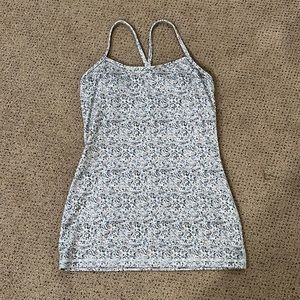 Lululemon tank top, gently used size 6, built in bra